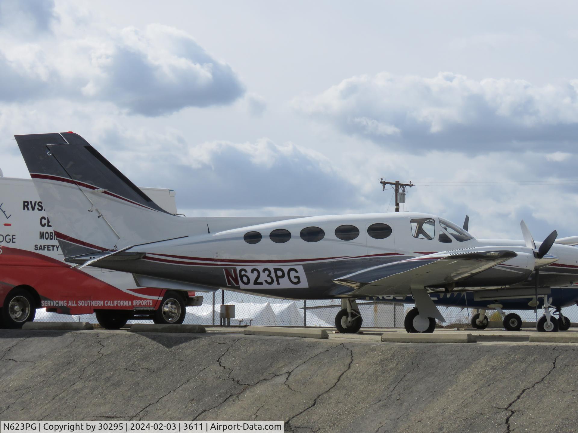 N623PG, 1977 Cessna 421C Golden Eagle C/N 421C-0413, Parked