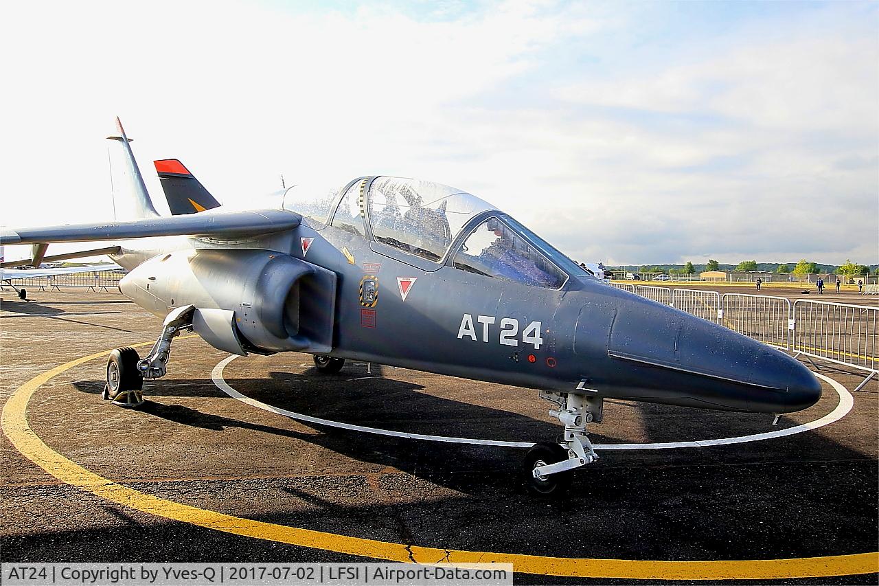 AT24, Dassault-Dornier Alpha Jet 1B C/N B24/1100, Dassault-Dornier Alpha Jet 1B, Static display, St Dizier-Robinson Air Base 113 (LFSI)