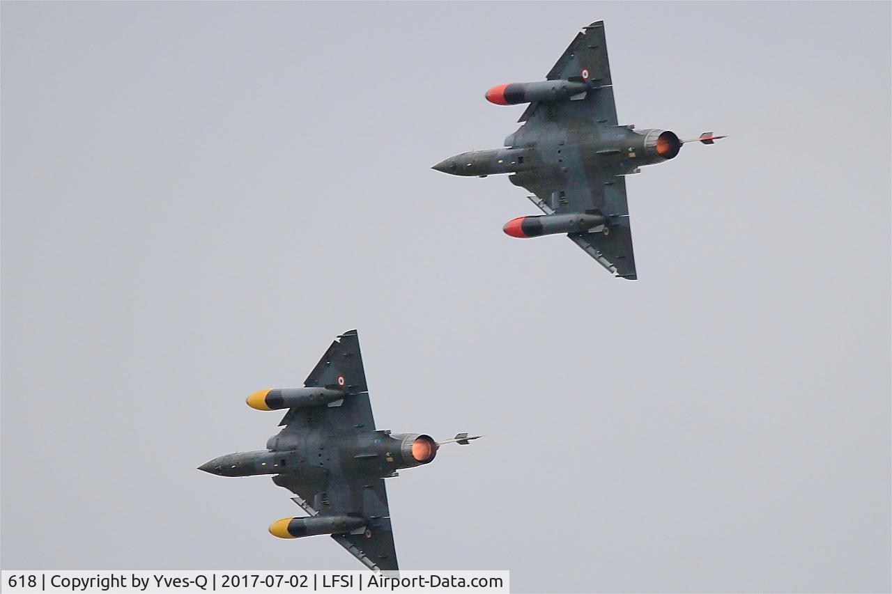 618, Dassault Mirage 2000D C/N 417, Dassault Rafale C, On display, St Dizier-Robinson Air Base 113 (LFSI)