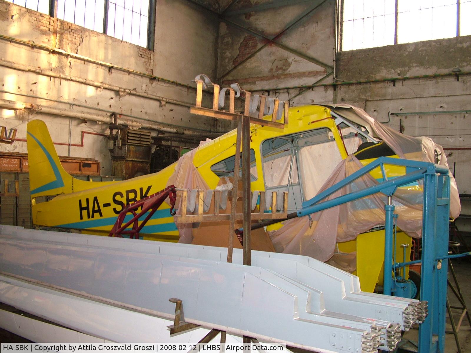 HA-SBK, 1967 PZL-Okecie PZL-101A Gawron C/N 107237, LHBS - Budaörs Airport, Hungary