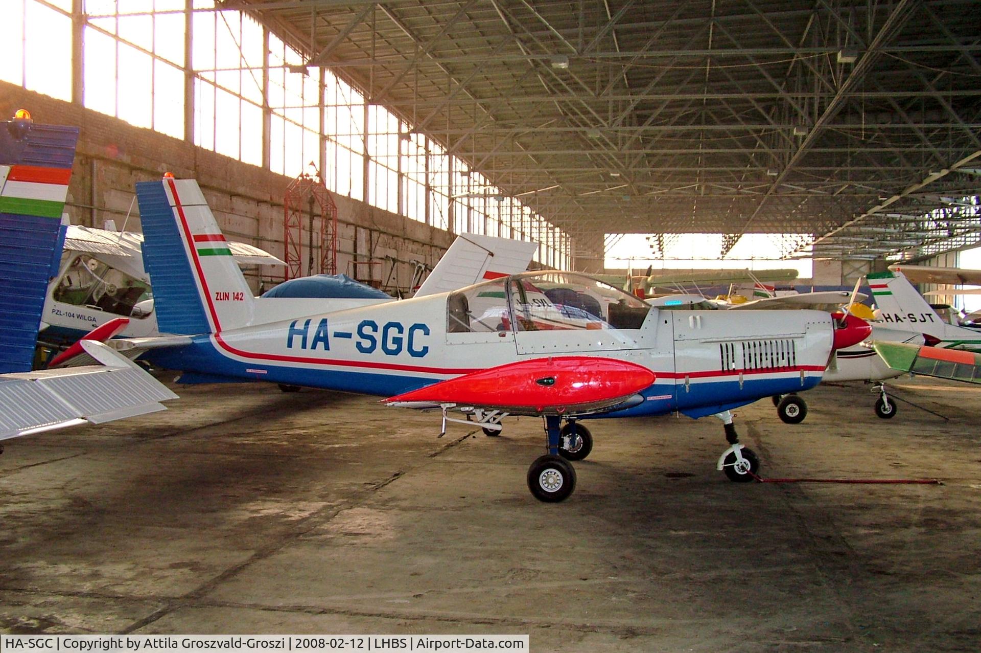 HA-SGC, 1982 Zlin Z-142 C/N 0273, LHBS - Budaörs Airport, Hungary