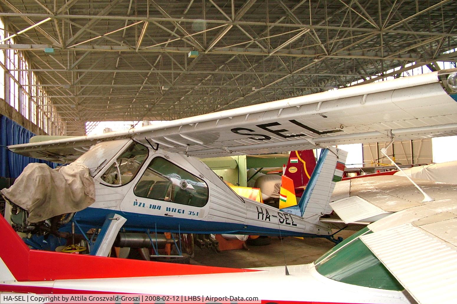 HA-SEL, 1988 PZL-Okecie PZL-104 Wilga 35A C/N 19880864, LHBS - Budaörs Airport, Hungary