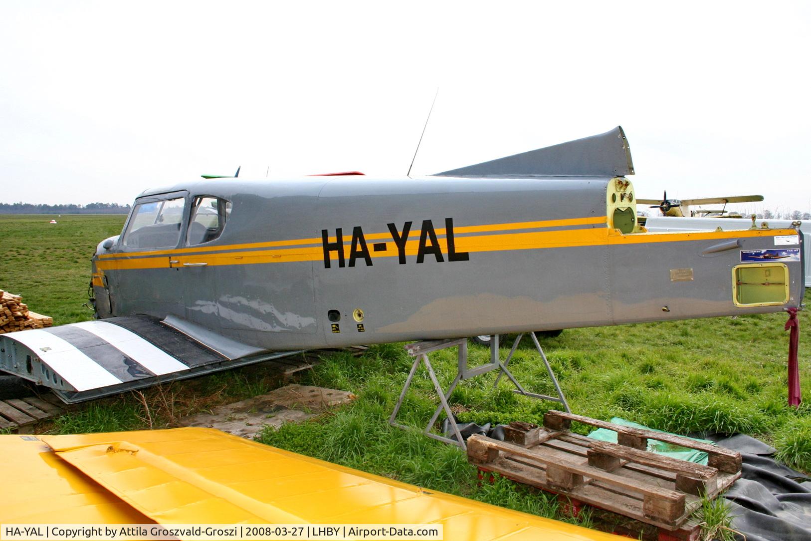 HA-YAL, Yakovlev Yak-18T C/N 7201513, LHBY - Böny Airport, Hungary