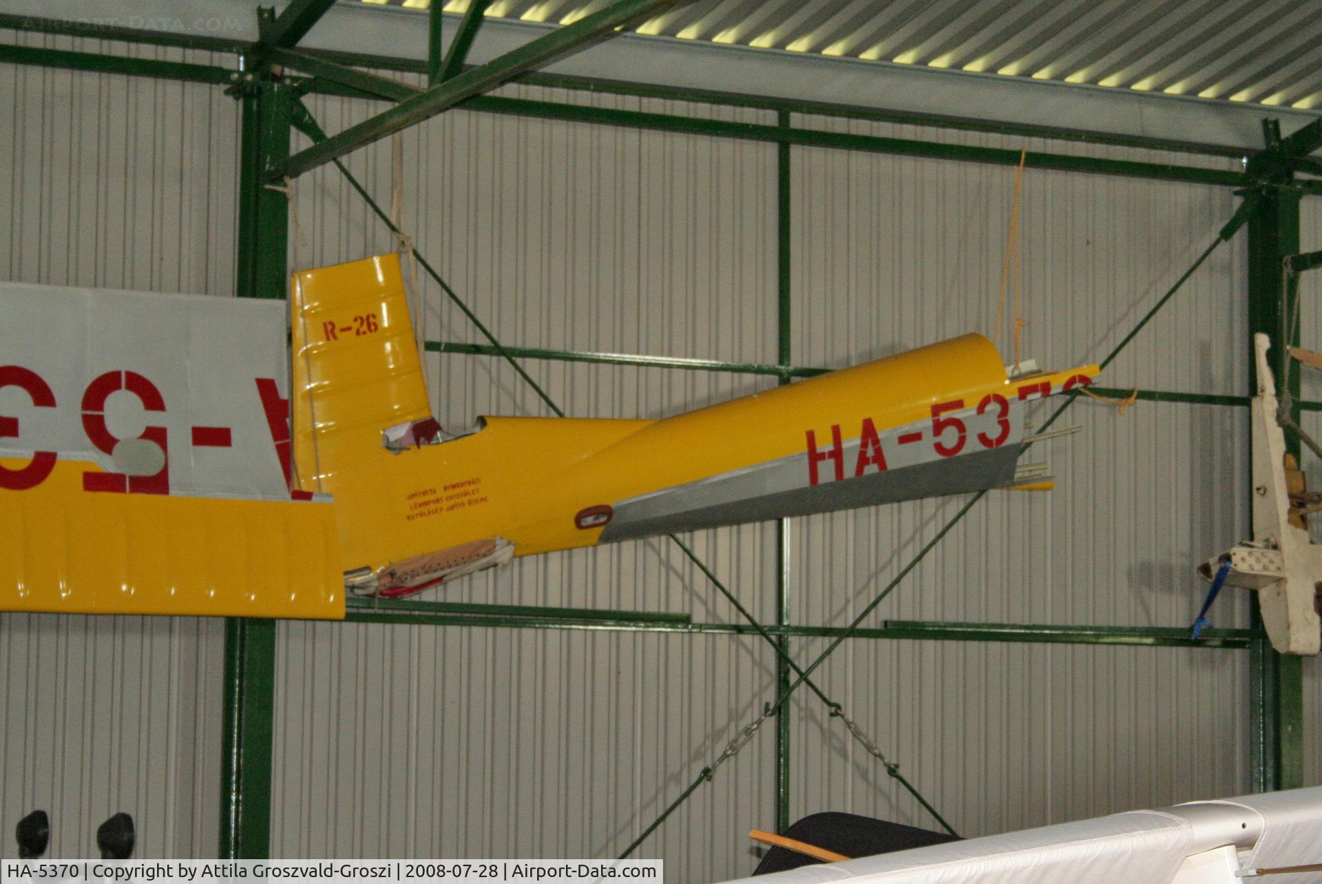 HA-5370, 1964 Rubik R-26S Góbé C/N E-1239, Atkár Airfield, Hungary