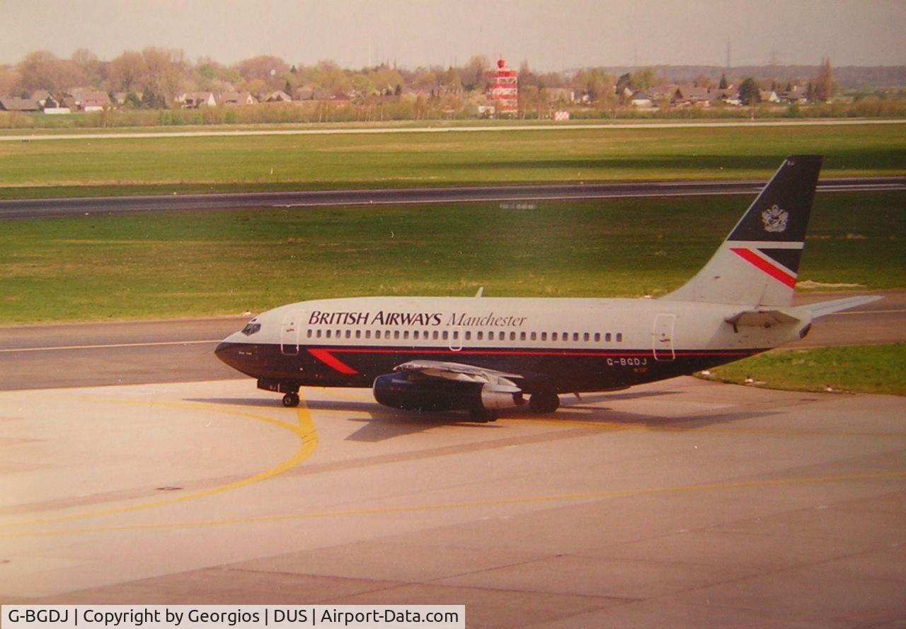 G-BGDJ, 1980 Boeing 737-236 C/N 21799, DUS Airport