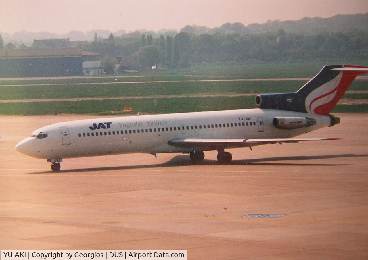 YU-AKI, 1980 Boeing 727-2H9 C/N 22393/1681, DUS Airport