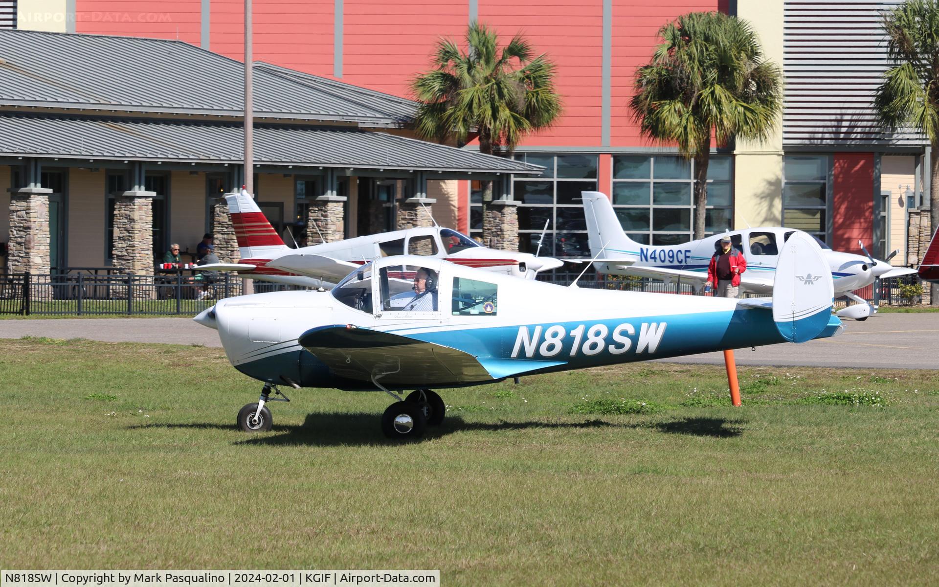 N818SW, 1968 Alon A-2A Aircoupe C/N B-279, Alon A-2A Aircoupe