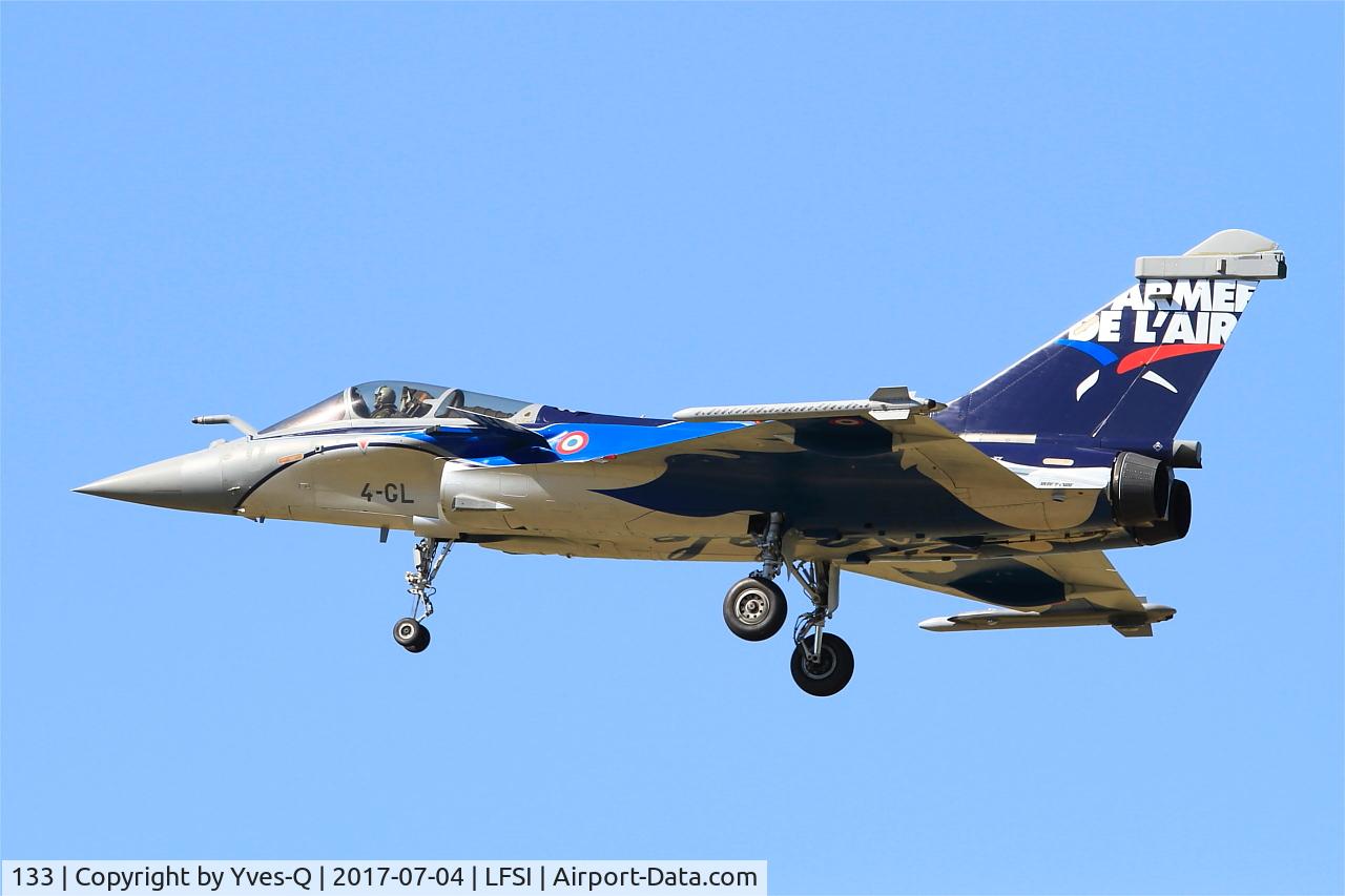 133, Dassault Rafale C C/N 133, Dassault Rafale C, On final rwy 29, St Dizier-Robinson Air Base 113 (LFSI)