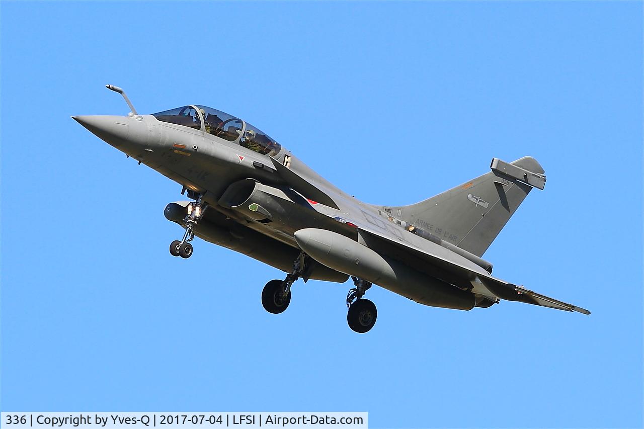 336, Dassault Rafale B C/N 336, Dassault Rafale B, On final rwy 29, St Dizier-Robinson Air Base 113 (LFSI)