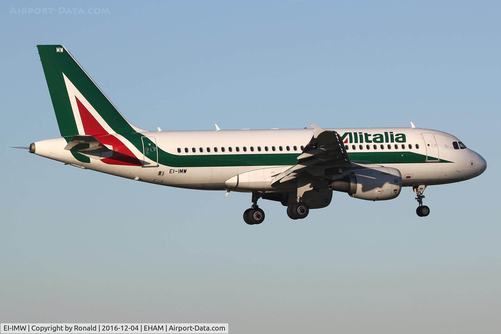 EI-IMW, 2012 Airbus A319-111 C/N 5383, at spl