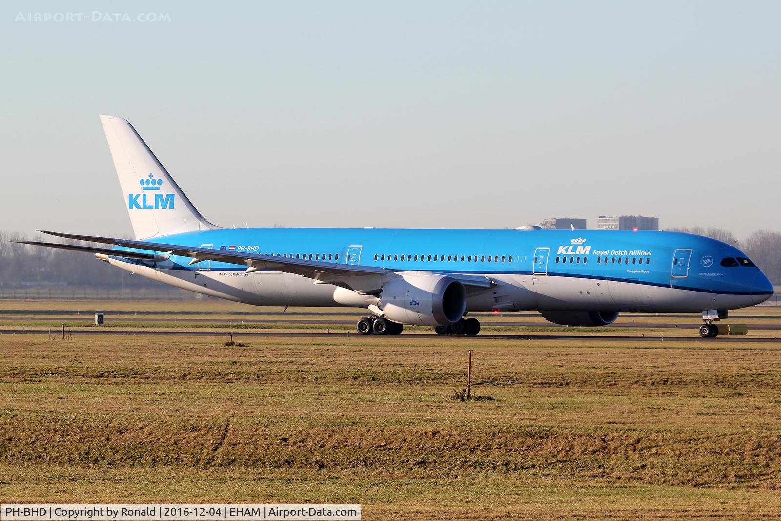 PH-BHD, 2015 Boeing 787-9 Dreamliner Dreamliner C/N 38763, at spl