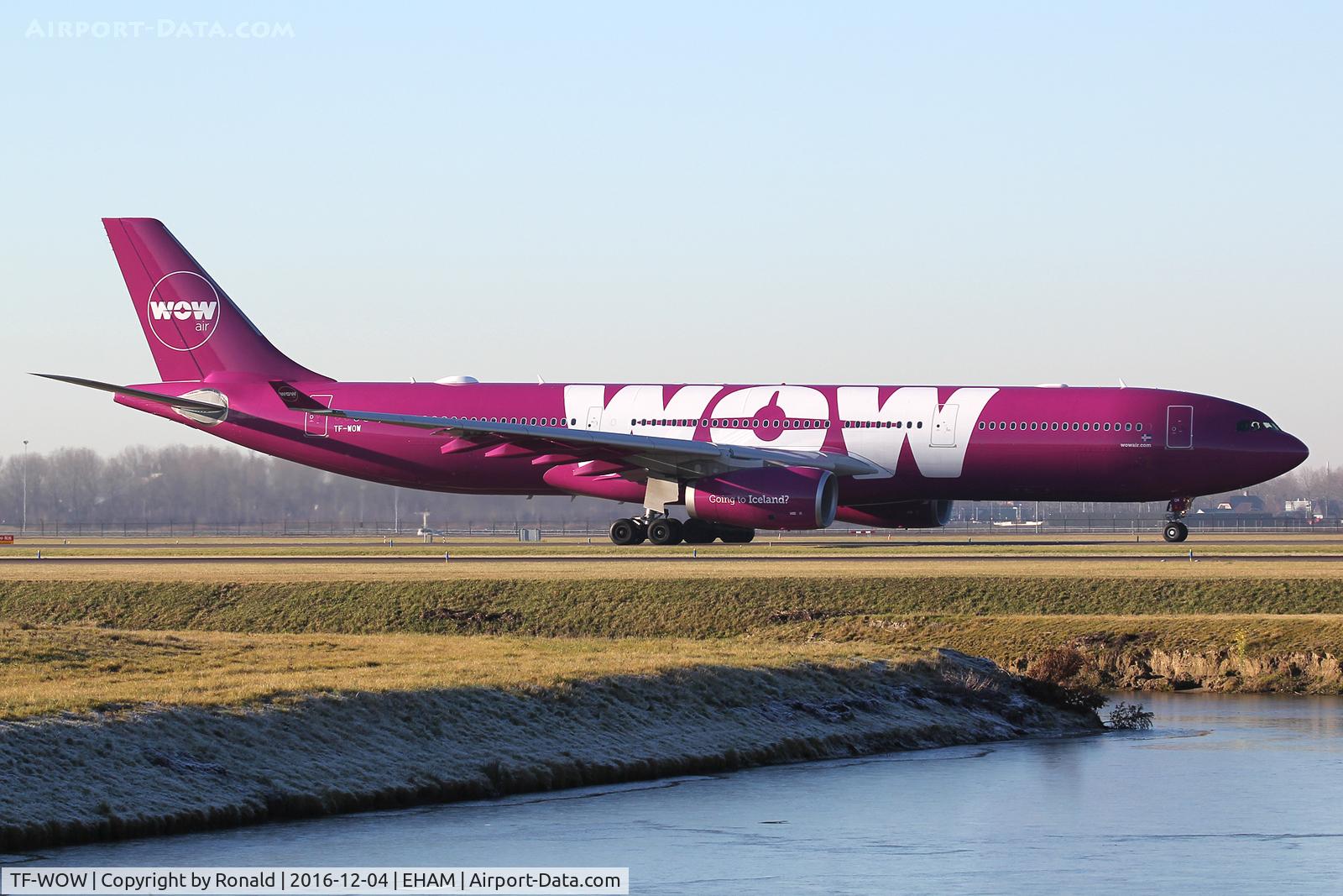 TF-WOW, 2015 Airbus A330-343 C/N 1624, at spl