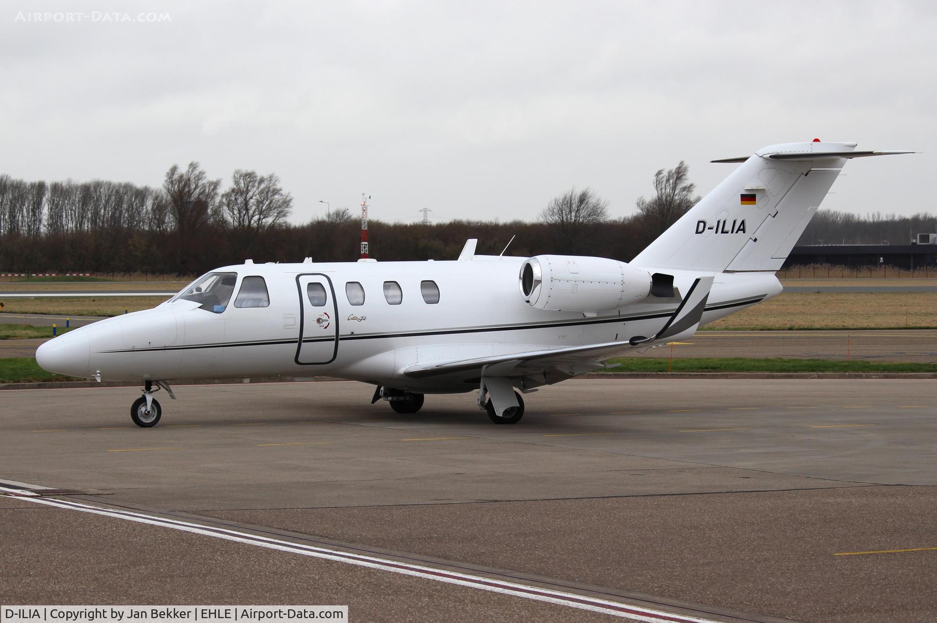 D-ILIA, Cessna 525 Citationjet CJ1 C/N 525-0044, Lelystad Airport