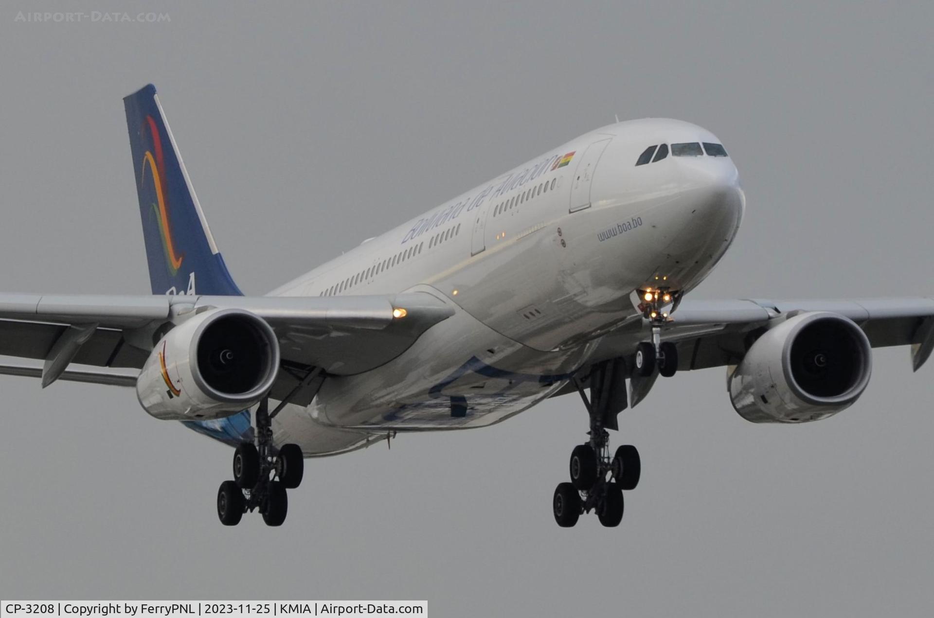 CP-3208, 2013 Airbus A330-243 C/N 1452, Arrival of BOA A332