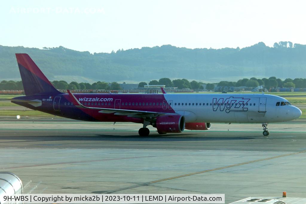 9H-WBS, 2019 Airbus A321-271NX C/N 8712, Taxiing