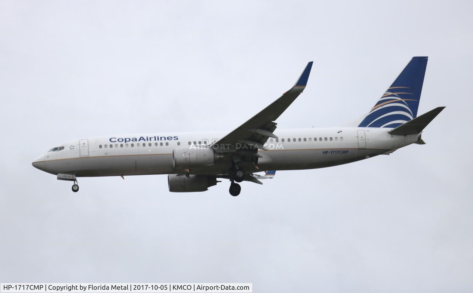 HP-1717CMP, 2011 Boeing 737-8V3 C/N 40665, MCO zx
