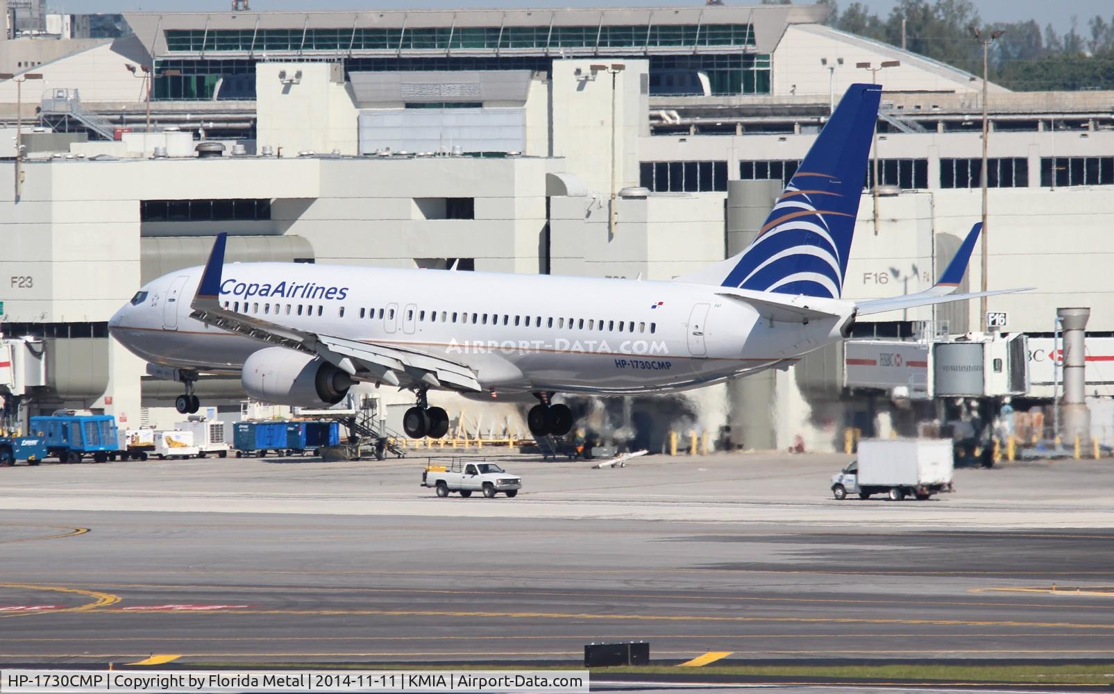 HP-1730CMP, 2012 Boeing 737-8V3 C/N 38141, CMP 738 zx PTY-MIA