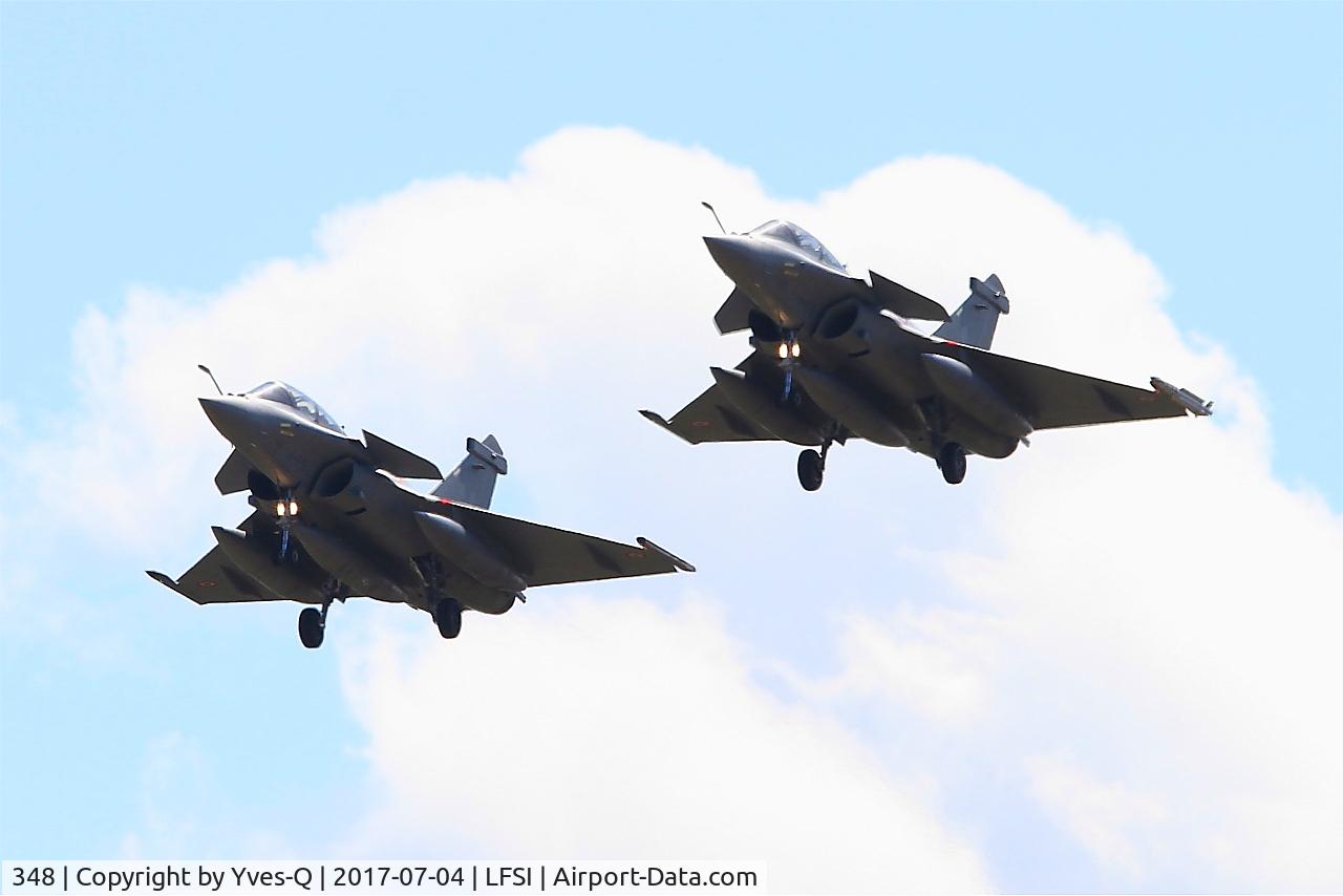 348, Dassault Rafale B C/N 348, Dassault Rafale B, Short approach rwy 29, St Dizier-Robinson Air Base 113 (LFSI)