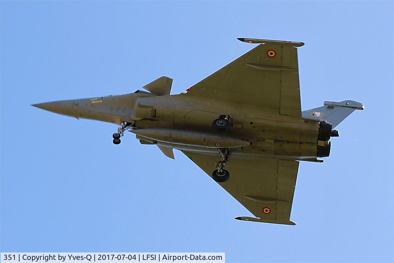 351, 2014 Dassault Rafale B C/N 351, Dassault Rafale B, On final rwy 29, St Dizier-Robinson Air Base 113 (LFSI)
