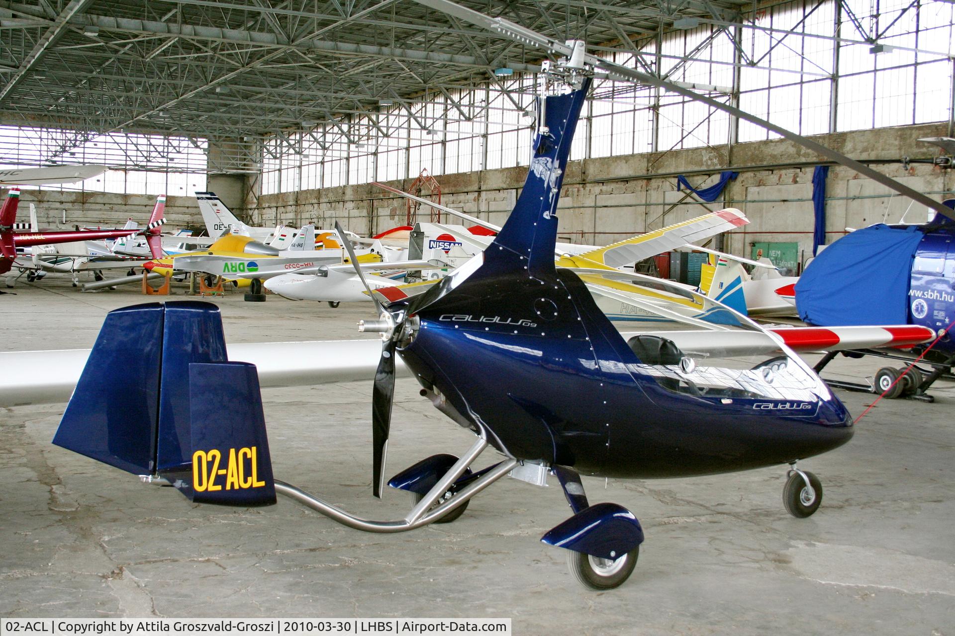 02-ACL, AutoGyro Calidus 09, LHBS - Budaörs Airport, Hungary