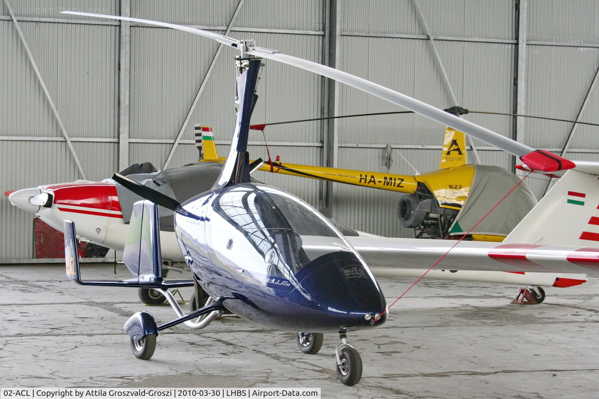 02-ACL, AutoGyro Calidus 09, LHBS - Budaörs Airport, Hungary