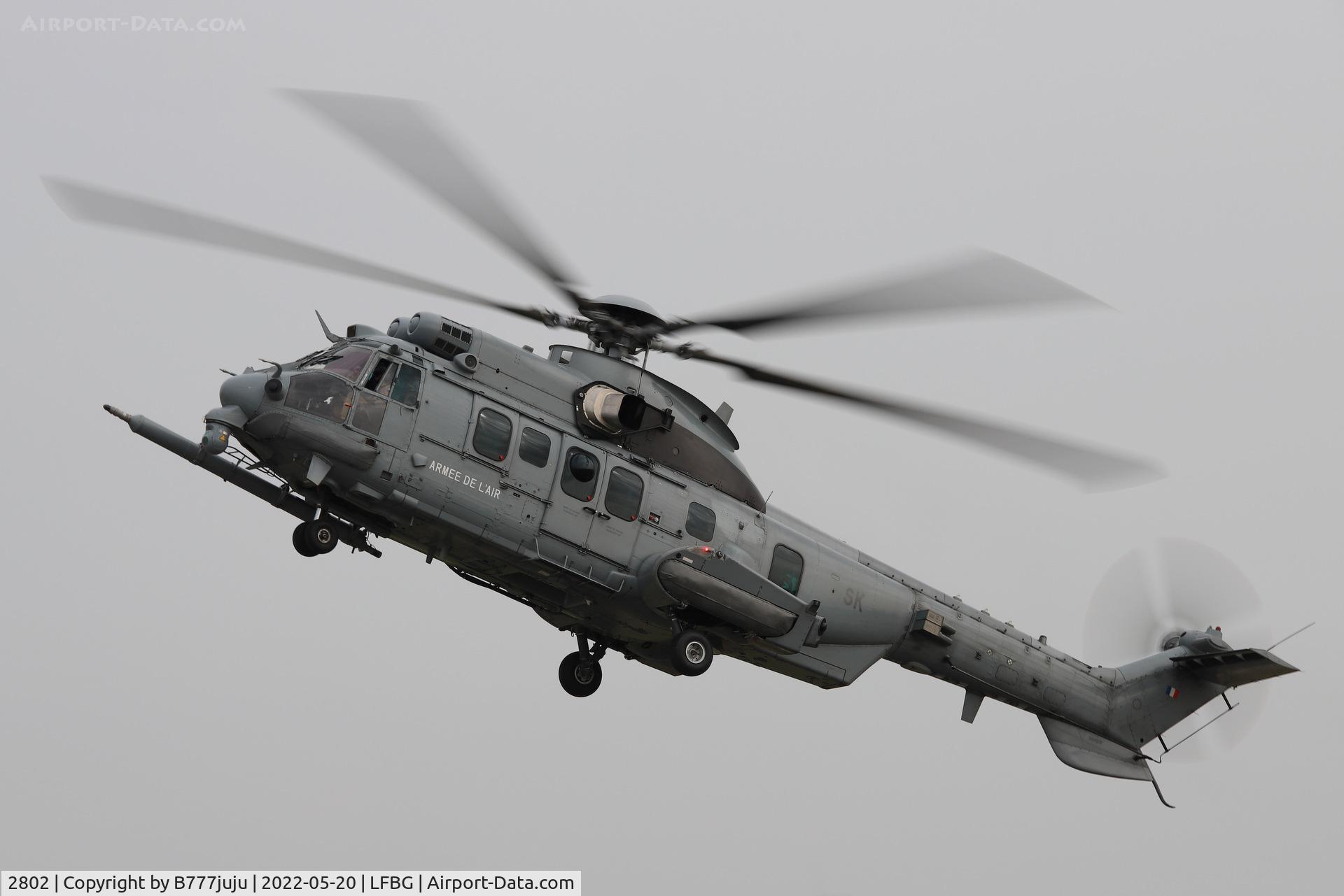 2802, 2012 Eurocopter EC-725R2 Caracal C/N 2802, during Cognac Airshow 2022