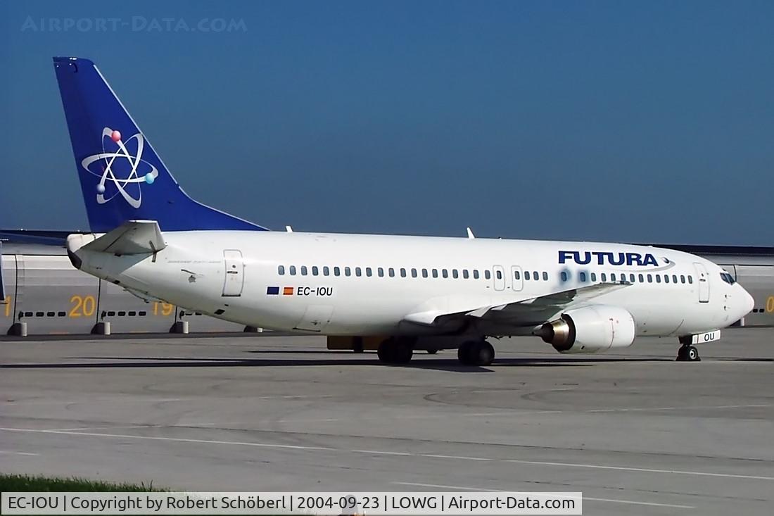 EC-IOU, Boeing 737-4YO C/N 24689, EC-IOU @ LOWG 2004