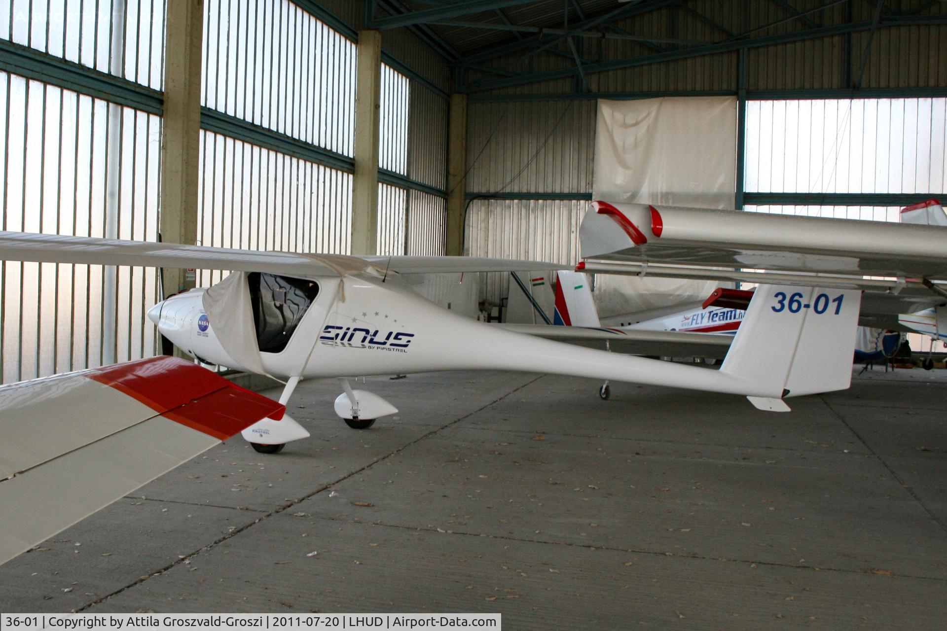 36-01, Pipistrel Sinus 912 C/N ...S912KIT, LHUD - Szeged Airport, Hungary