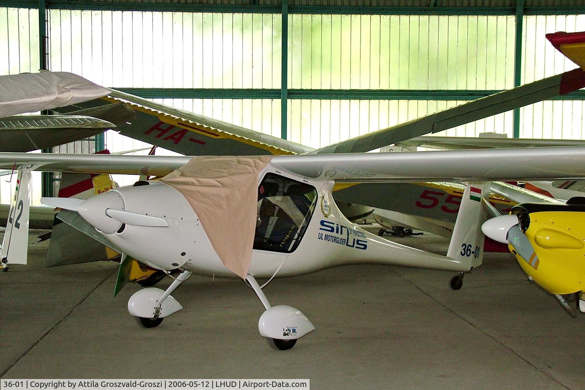 36-01, Pipistrel Sinus 912 C/N ...S912, LHUD - Szeged Airport, Hungary
