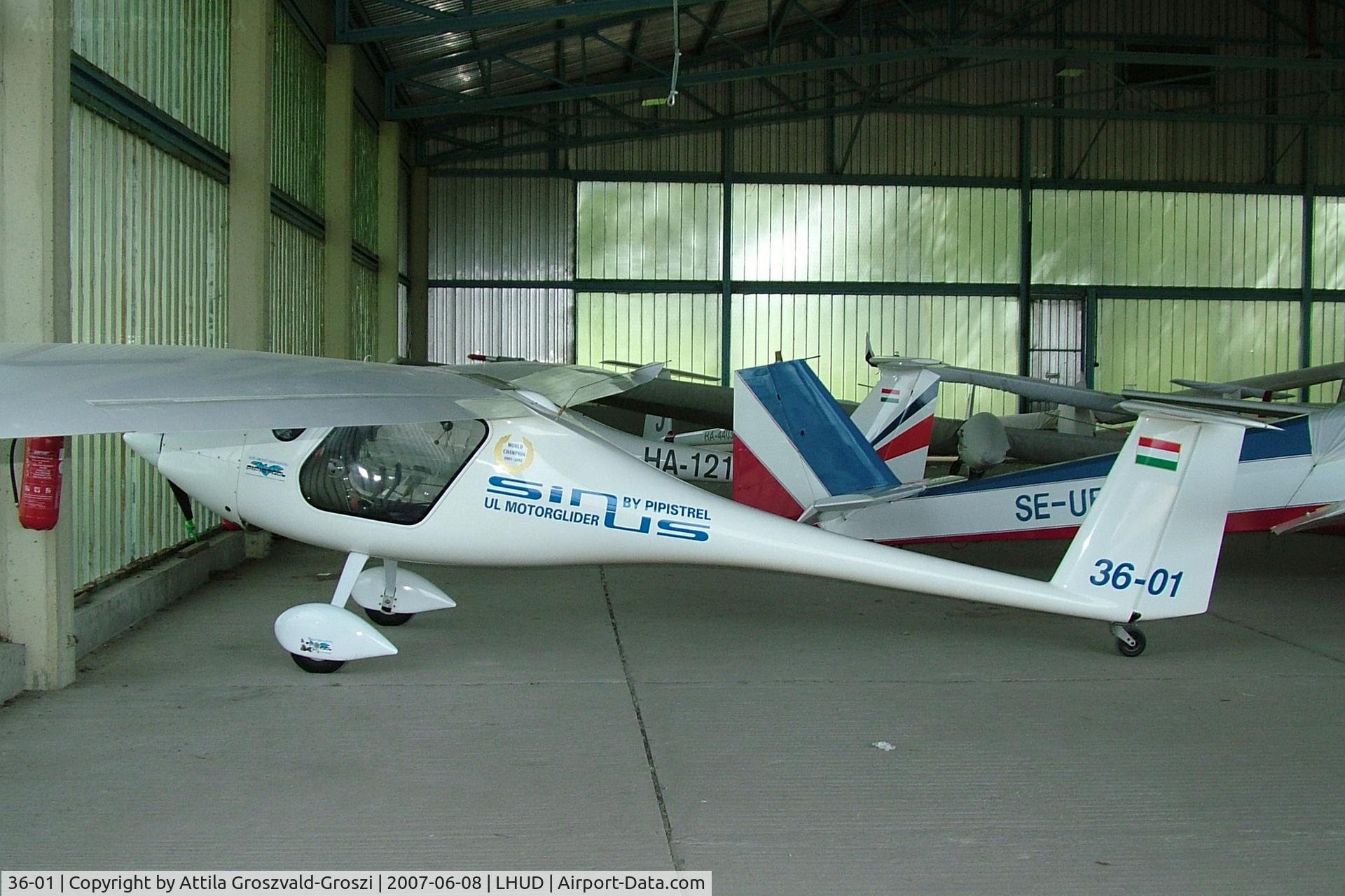 36-01, Pipistrel Sinus 912 C/N ...S912, LHUD - Szeged Airport, Hungary