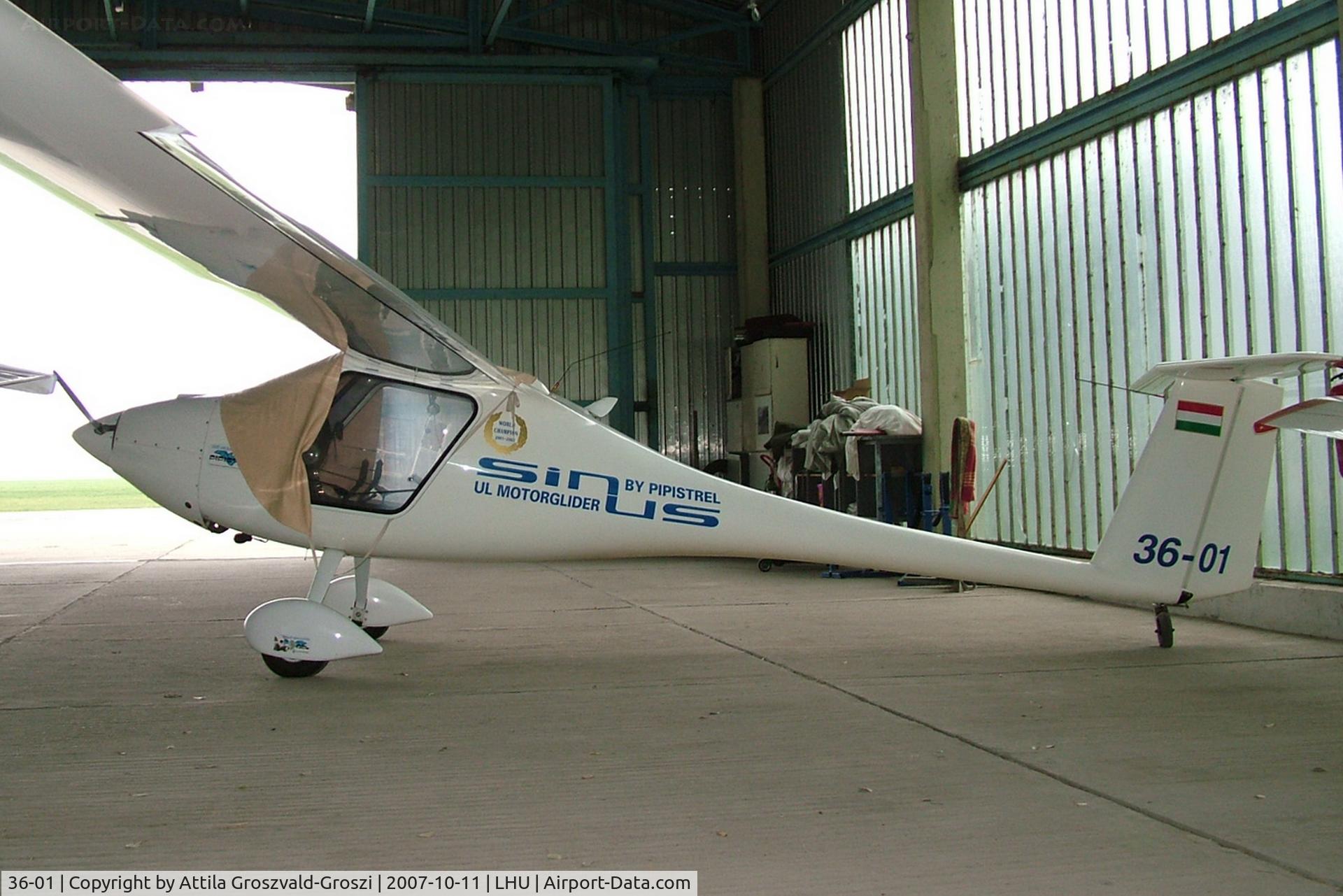 36-01, Pipistrel Sinus 912 C/N ...S912, LHUD - Szeged Airport, Hungary