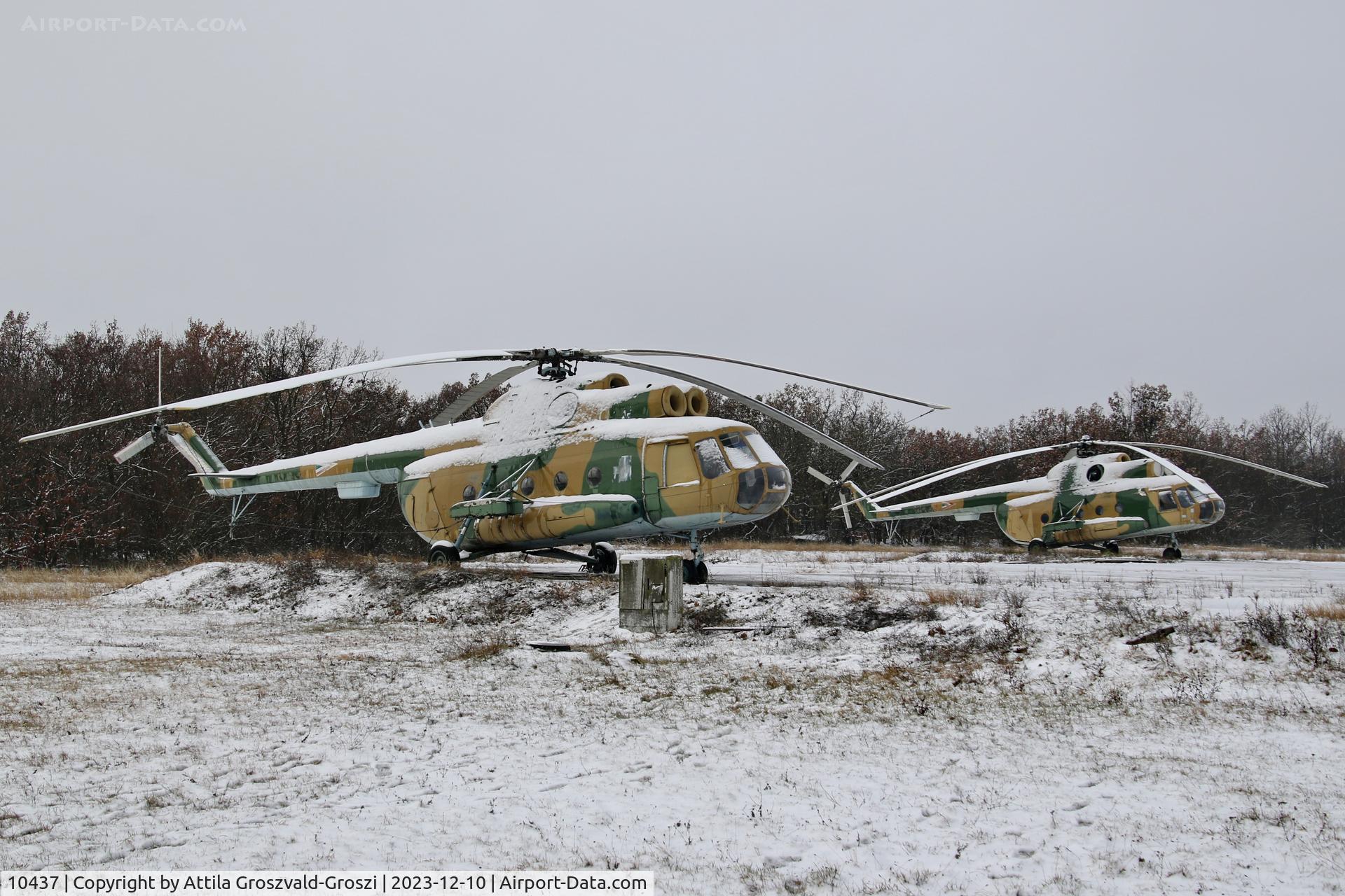 10437, 1973 Mil Mi-8T Hip C/N 10437, Veszprém-Gyulafirátót - On the training range of the Hungarian Armed Forces, Hungary