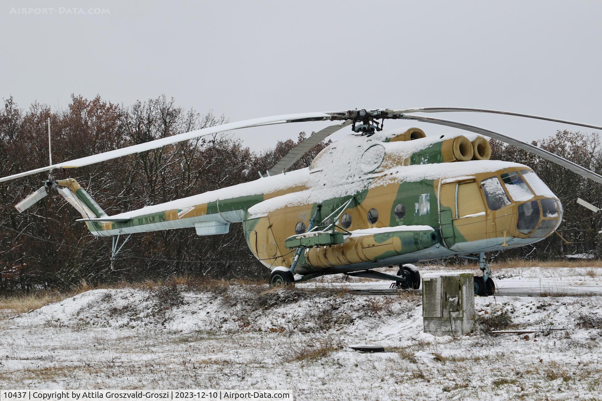 10437, 1973 Mil Mi-8T Hip C/N 10437, Veszprém-Gyulafirátót - On the training range of the Hungarian Armed Forces, Hungary