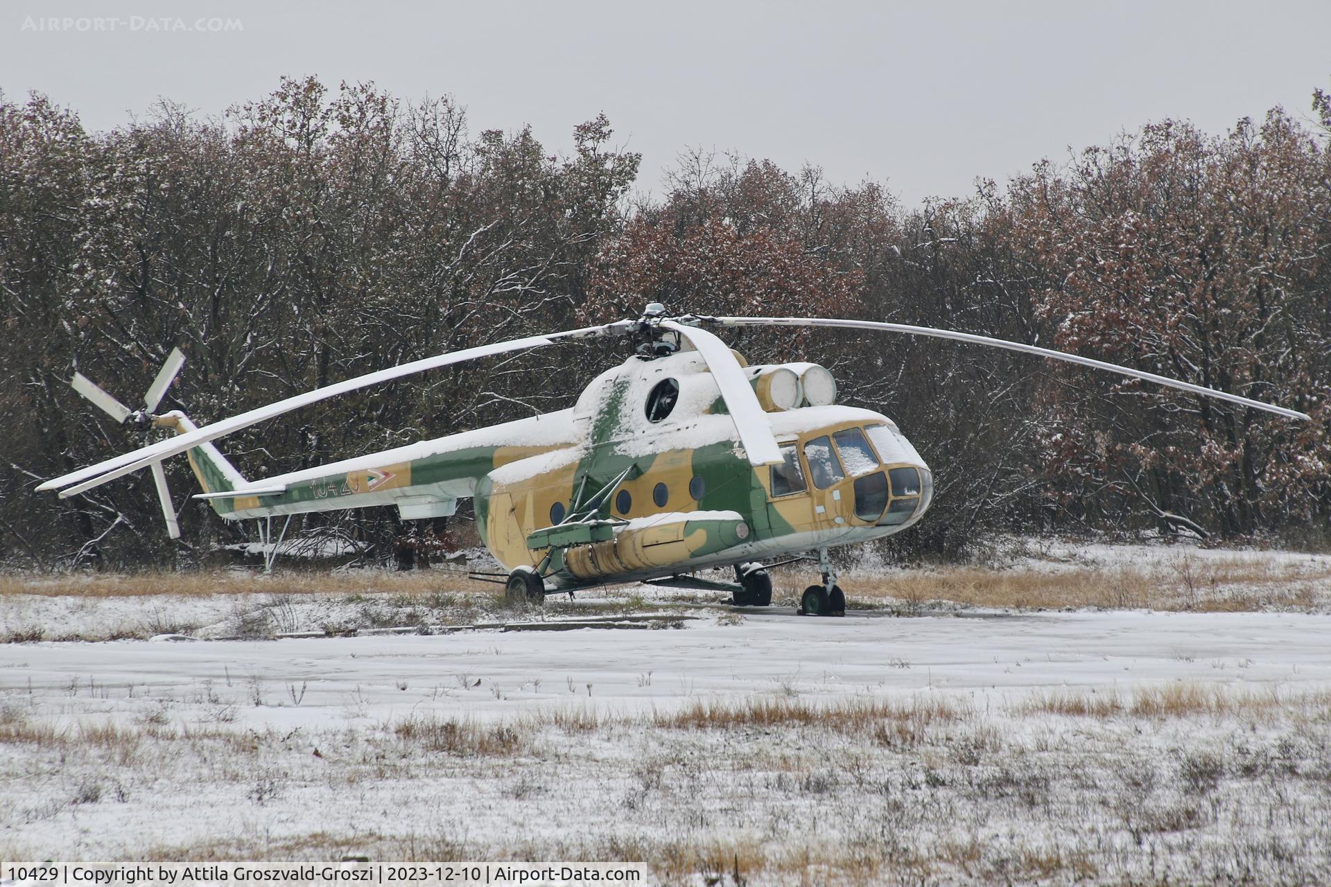 10429, 1972 Mil Mi-8T Hip C/N 10429, Veszprém-Gyulafirátót - On the training range of the Hungarian Armed Forces, Hungary