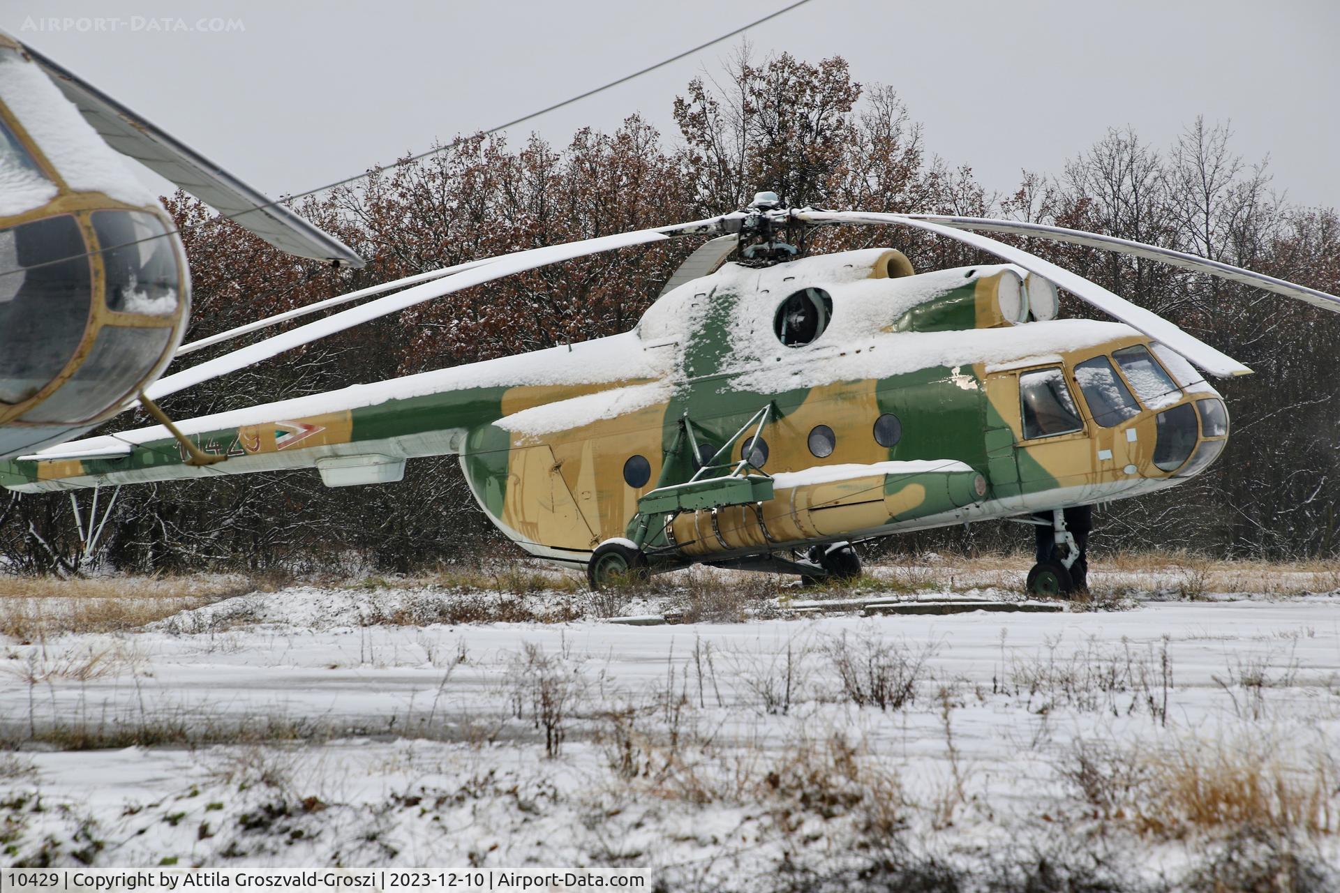 10429, 1972 Mil Mi-8T Hip C/N 10429, Veszprém-Gyulafirátót - On the training range of the Hungarian Armed Forces, Hungary