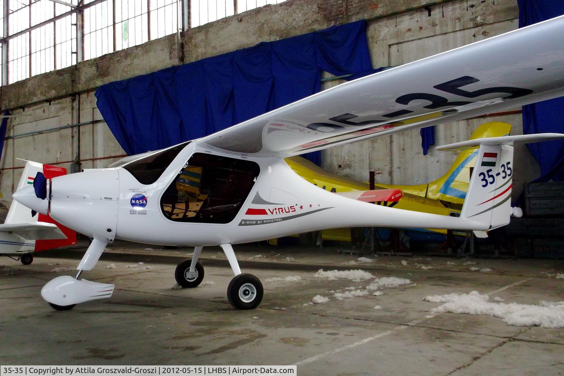 35-35, 2011 Pipistrel Virus SW 100 C/N 413SWN100, LHBS - Budaörs Airport, Hungary