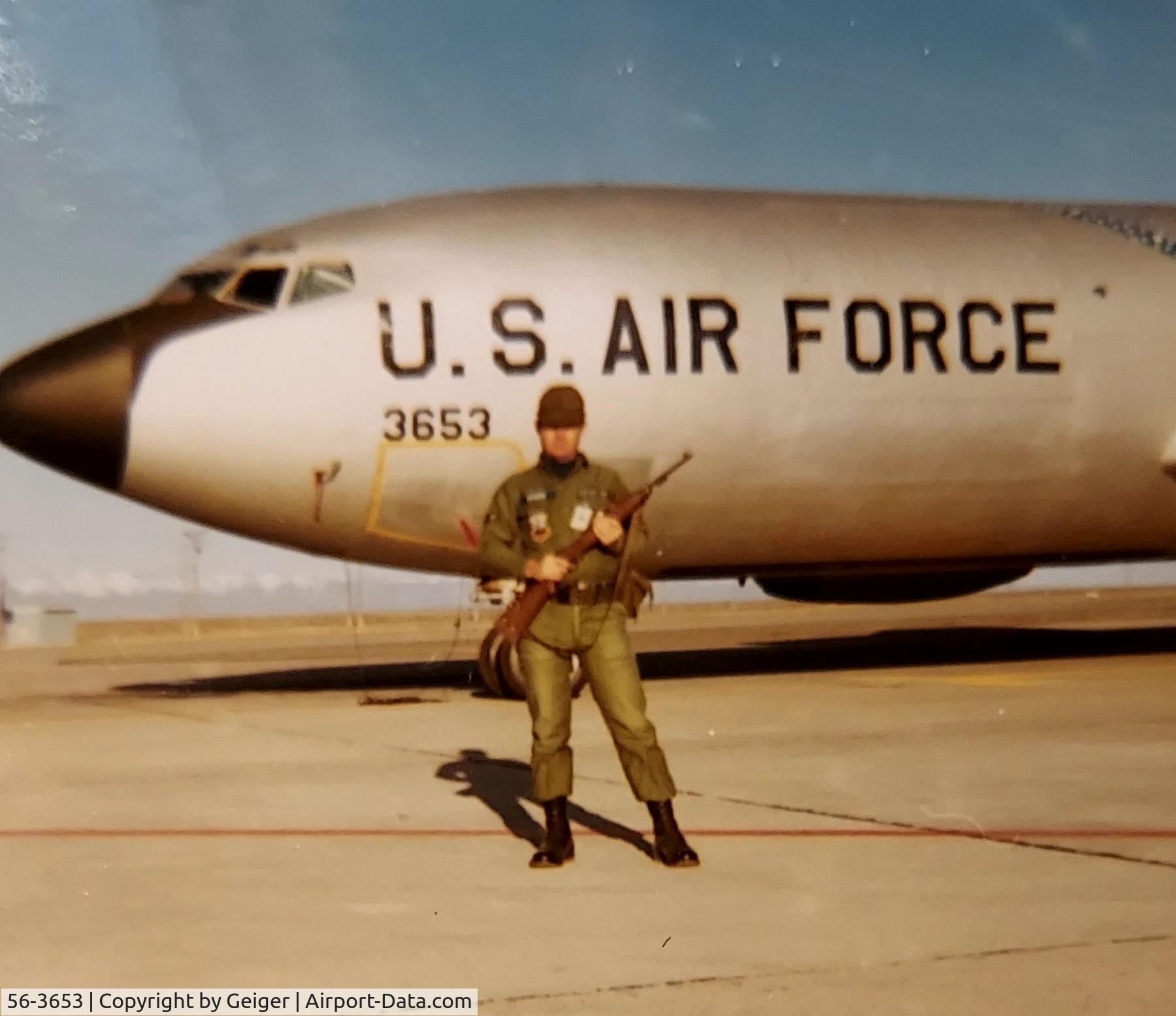 56-3653, 1956 Boeing KC-135A Stratotanker C/N 17402, Alert area, Mt Home Idaho
Det 1 320th BW (H)
1970