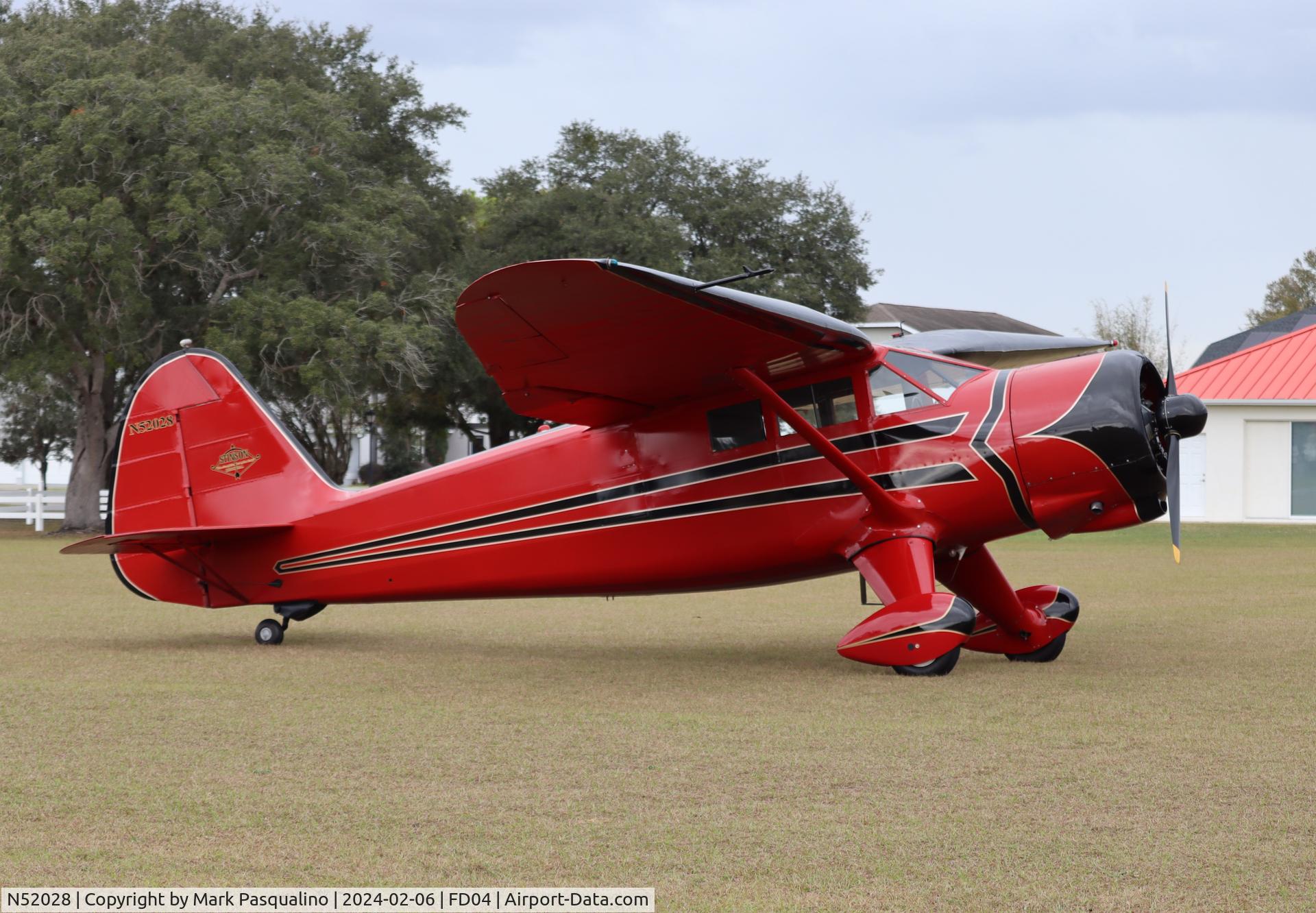 N52028, 1944 Stinson V77 Reliant C/N 77-229, Stinson V77