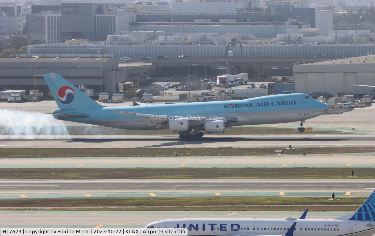 HL7623, 2013 Boeing 747-8B5F C/N 37655, KAL Cargo 747-8F zx ICN-LAX
