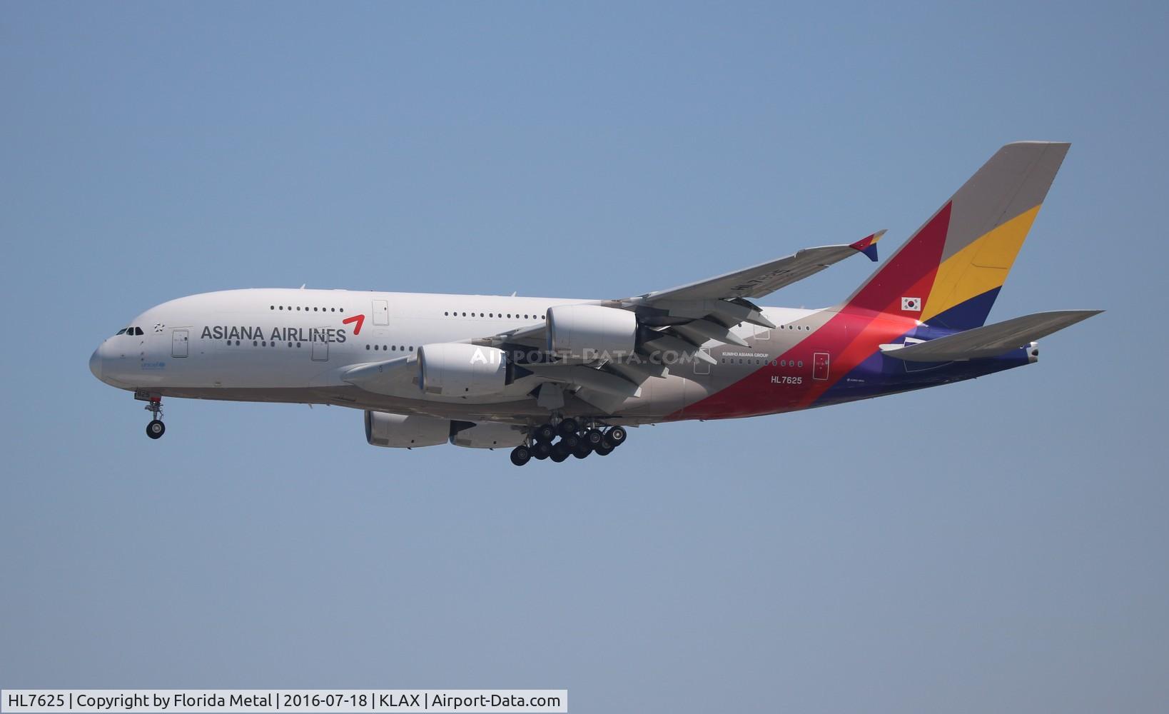 HL7625, 2013 Airbus A380-841 C/N 152, LAX zx