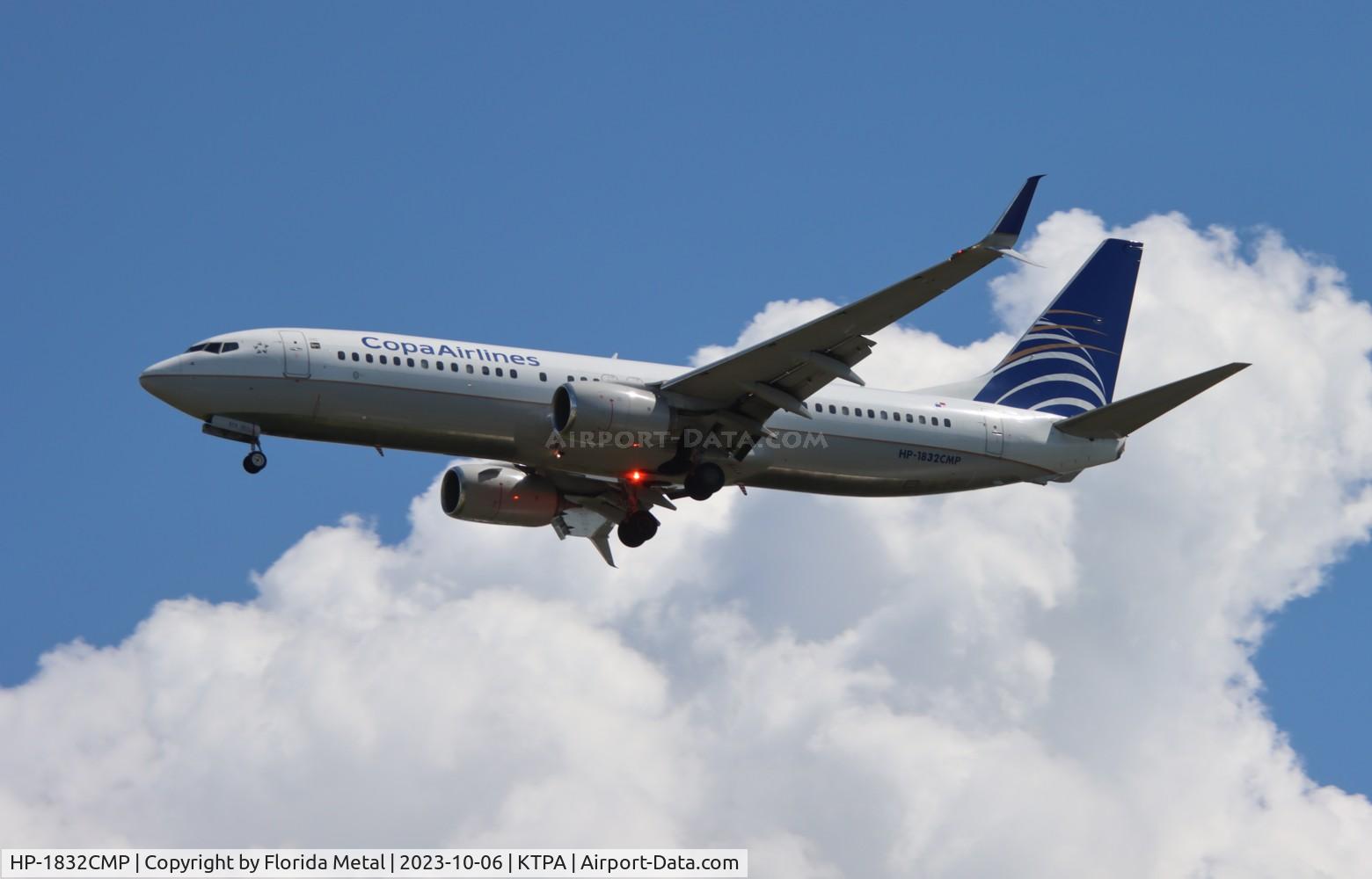 HP-1832CMP, 2013 Boeing 737-8V3 C/N 40789, CMP 738 zx PTY-TPA