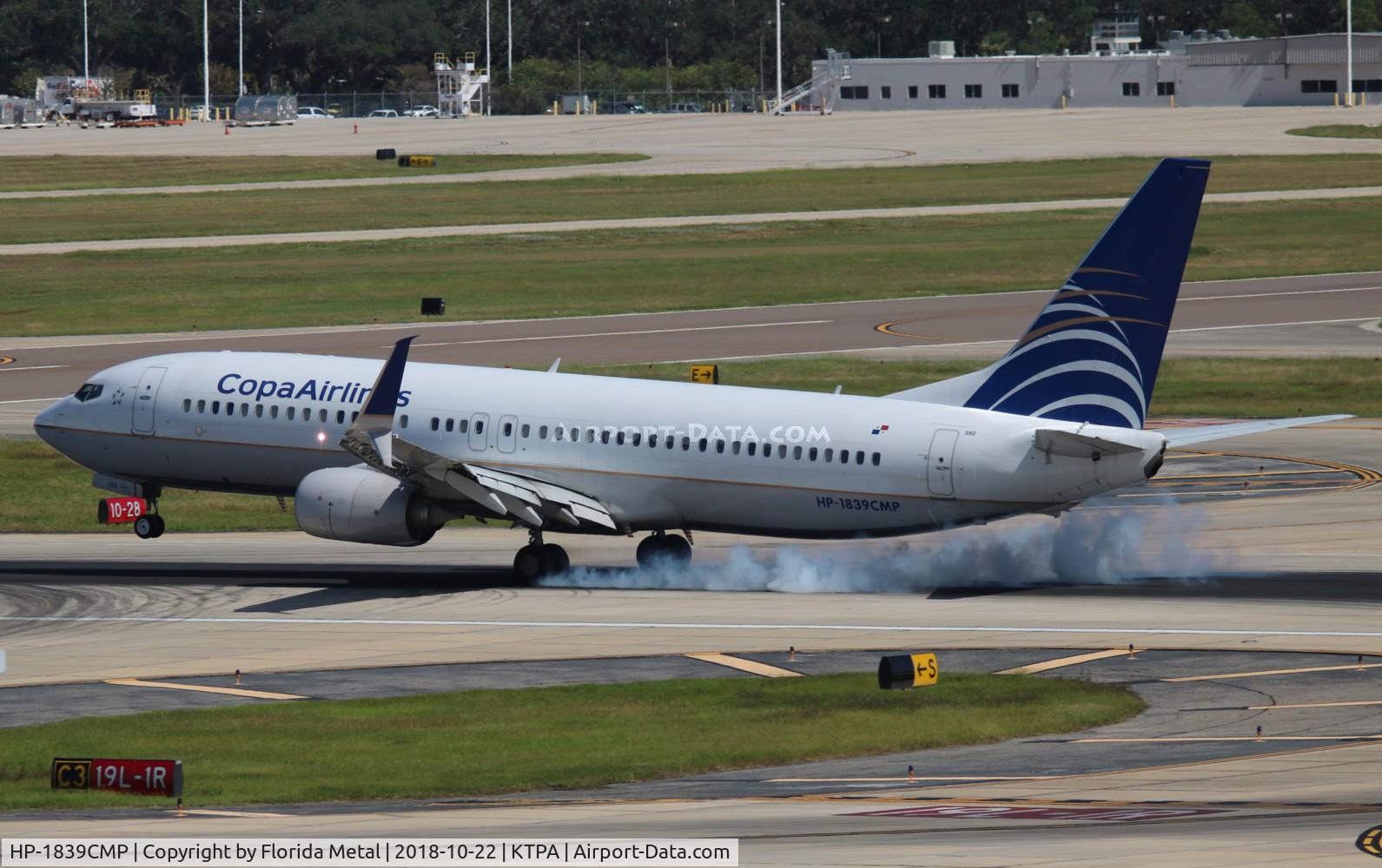 HP-1839CMP, 2014 Boeing 737-8V3 C/N 41446, CMP 738 zx