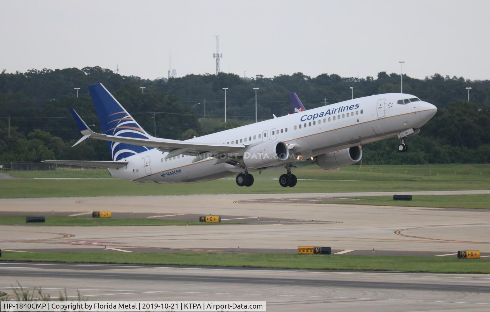HP-1840CMP, 2014 Boeing 737-8V3 C/N 44155, CMP 738 zx TPA-PTY