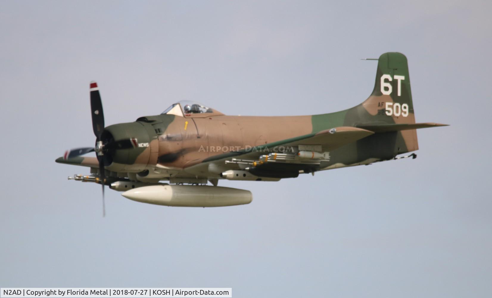 N2AD, 1947 Douglas AD-1 Skyraider C/N 09257/2085, A-1 Skyraider zx