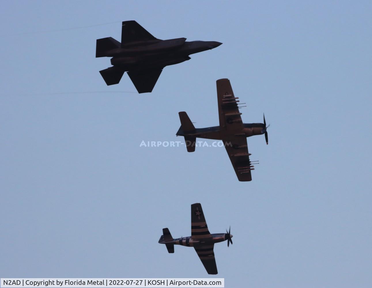 N2AD, 1947 Douglas AD-1 Skyraider C/N 09257/2085, OSH 22 zx
