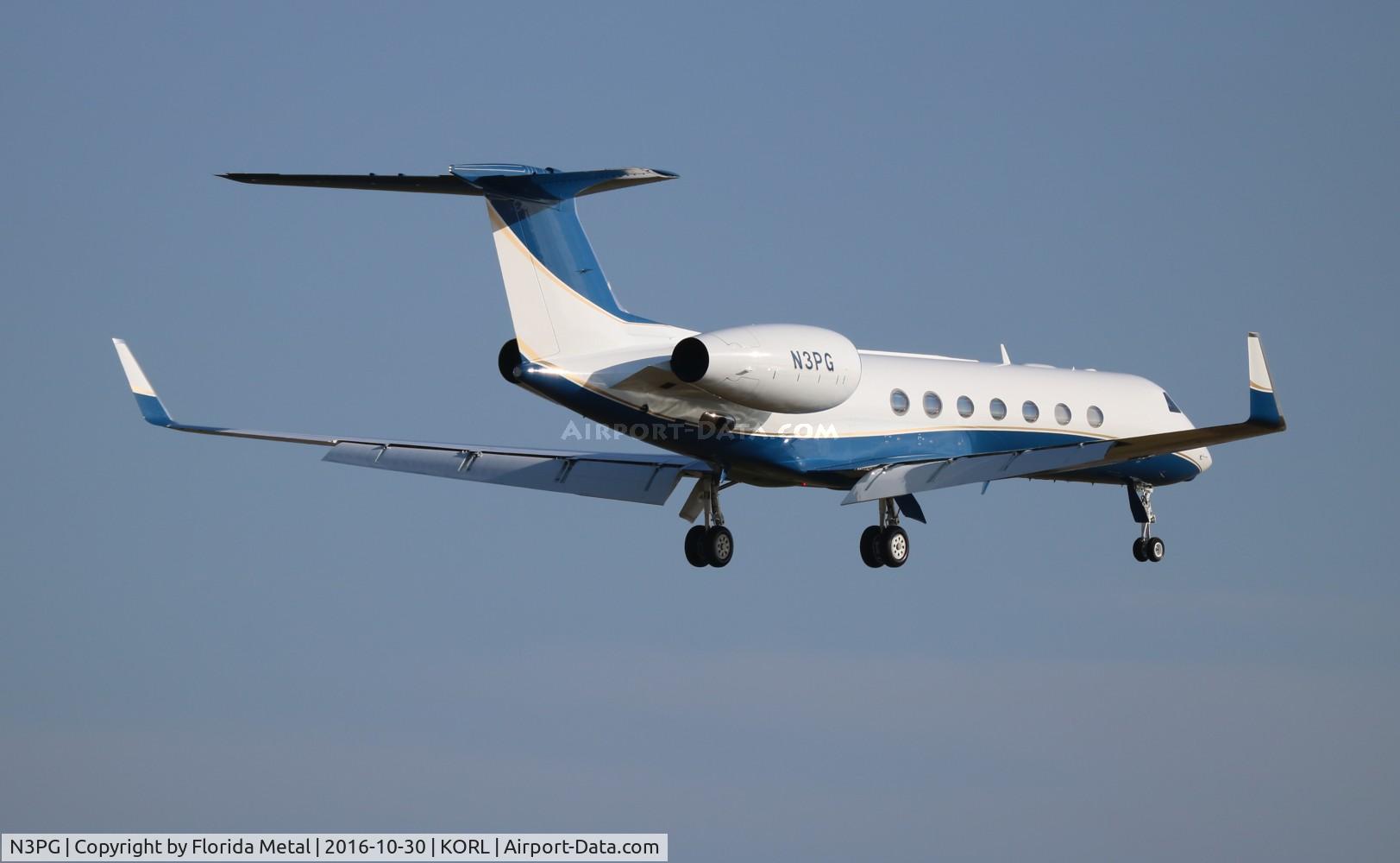 N3PG, 2005 Gulfstream Aerospace GV-SP (G550) C/N 5091, NBAA 2016 zx