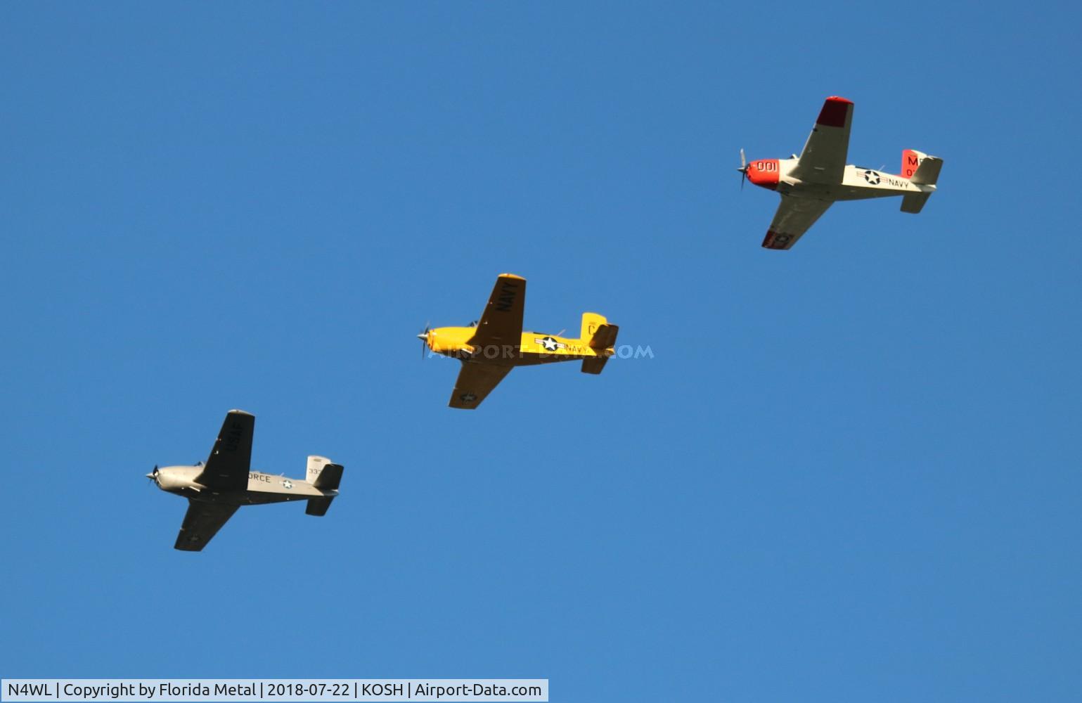 N4WL, Beech T-34A (A45) Mentor Mentor C/N G-127, OSH 18 zx