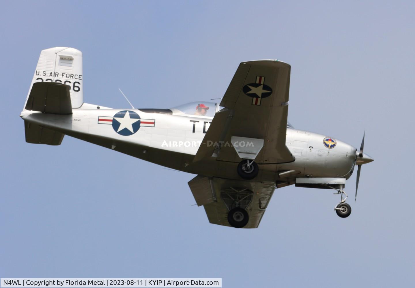 N4WL, Beech T-34A (A45) Mentor Mentor C/N G-127, T-34 zx