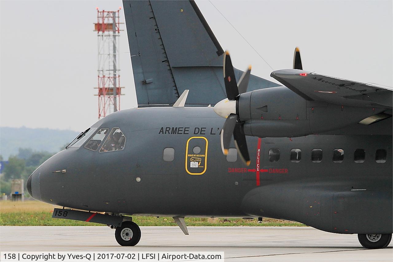 158, Airtech CN-235-200M C/N C158, Airtech CN-235-200M, Flight line, St Dizier-Robinson Air Base 113 (LFSI)