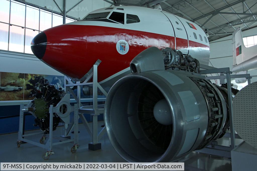 9T-MSS, 1968 Boeing 707-382B C/N 19969, Nose section preserved, other side painted Portugal color CS-TBD